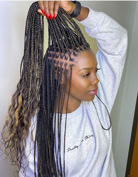 Knotless braids factory